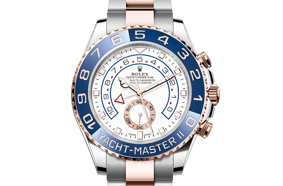 Rolex Yacht-Master II Oyster, 44 mm, Oystersteel and Everose gold m116681-0002 at Royal de Versailles