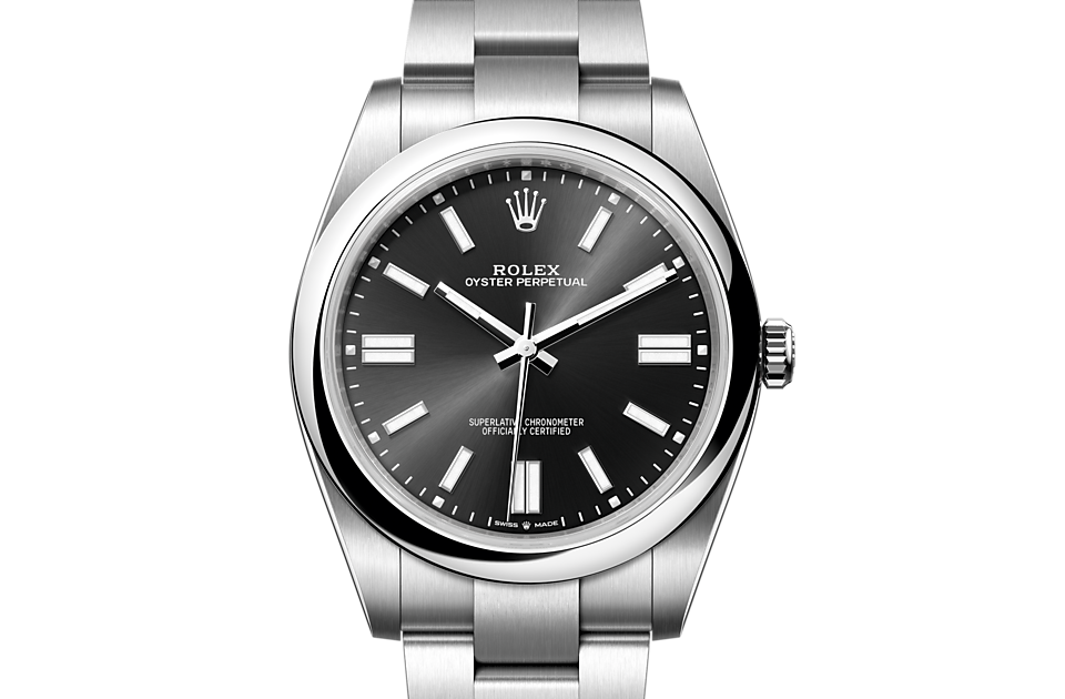 Rolex Oyster Perpetual 41 Oyster, 41 mm, Oystersteel m124300-0002 at Royal de Versailles