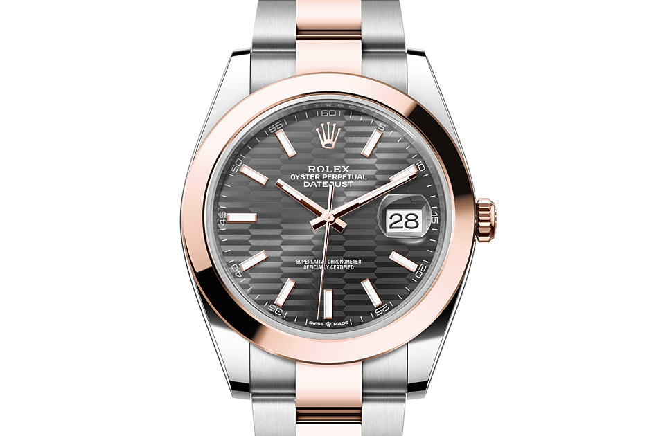 Rolex Datejust 41 Oyster, 41 mm, Oystersteel and Everose gold m126301-0019 at Royal de Versailles