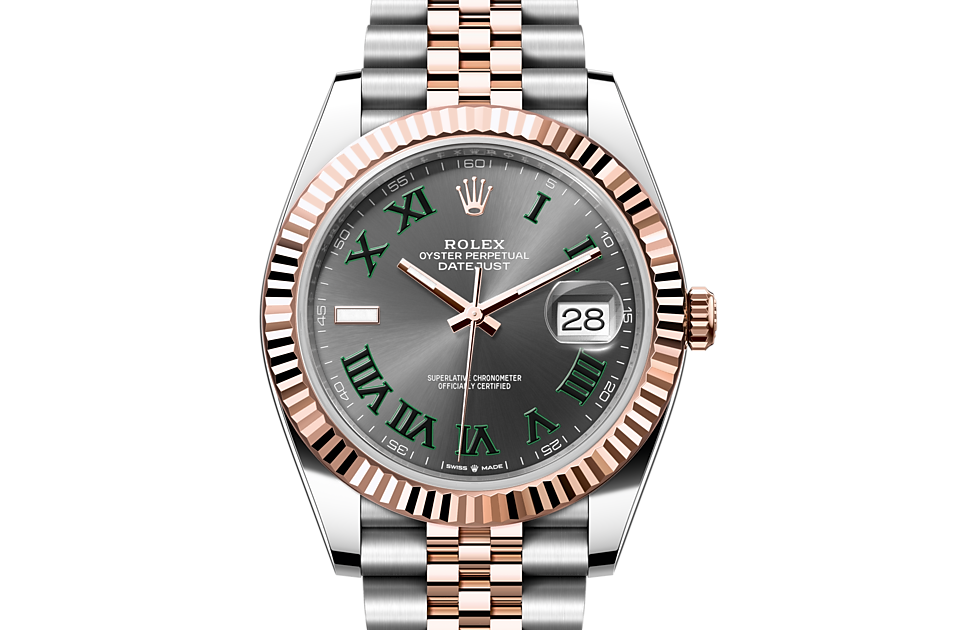 Rolex Datejust 41 Oyster, 41 mm, Oystersteel and Everose gold m126331-0016 at Royal de Versailles