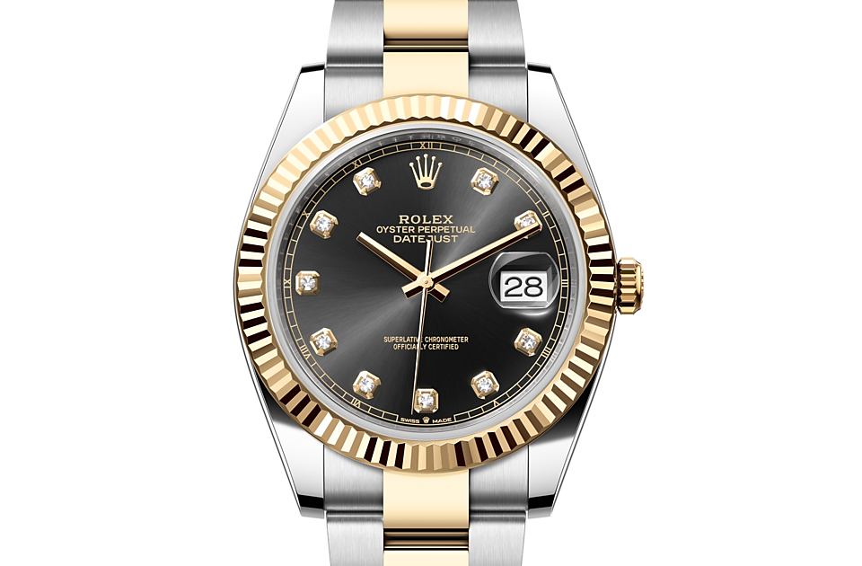Rolex Datejust 41 Oyster, 41 mm, Oystersteel and yellow gold m126333-0005 at Royal de Versailles