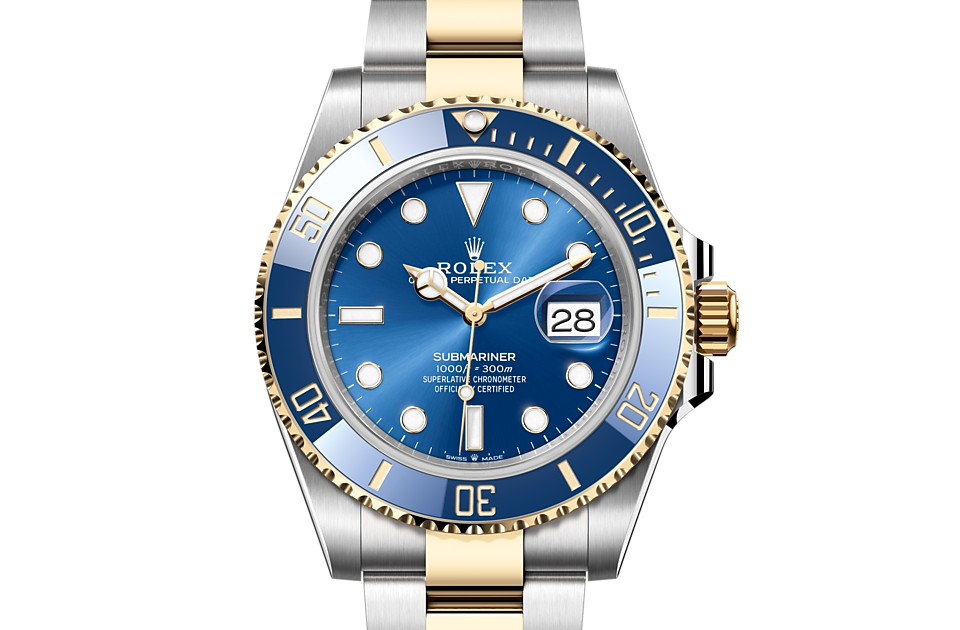 Rolex Submariner Date Oyster, 41 mm, Oystersteel and yellow gold m126613lb-0002 at Royal de Versailles