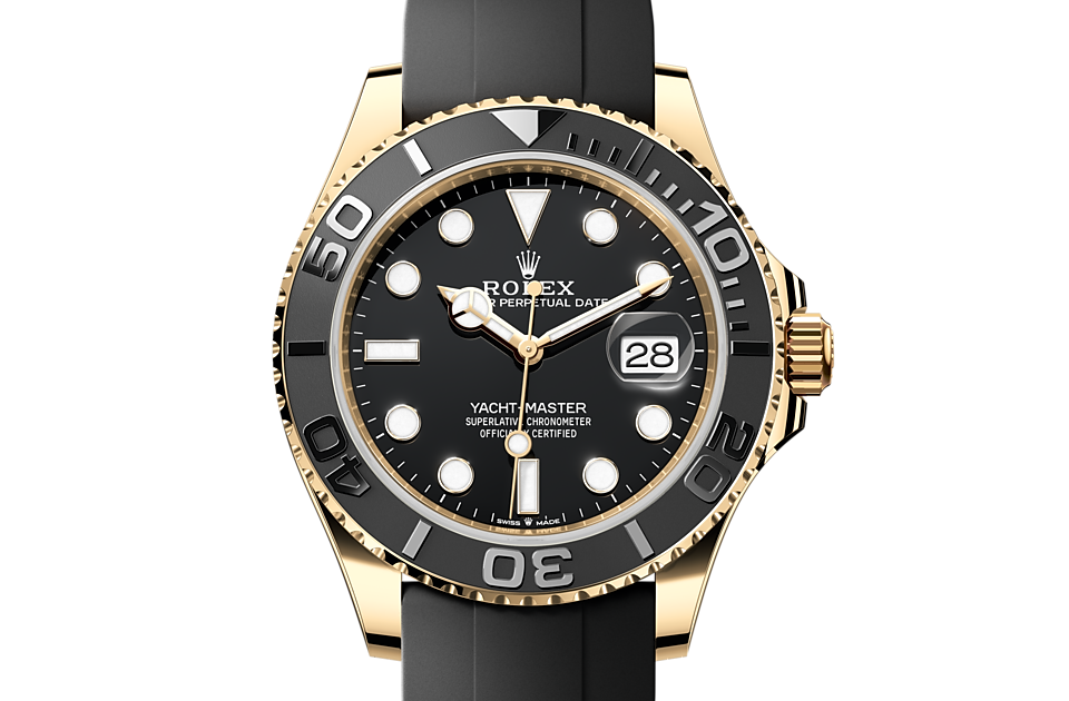 Rolex Yacht-Master 42 Oyster, 42 mm, yellow gold m226658-0001 at Royal de Versailles