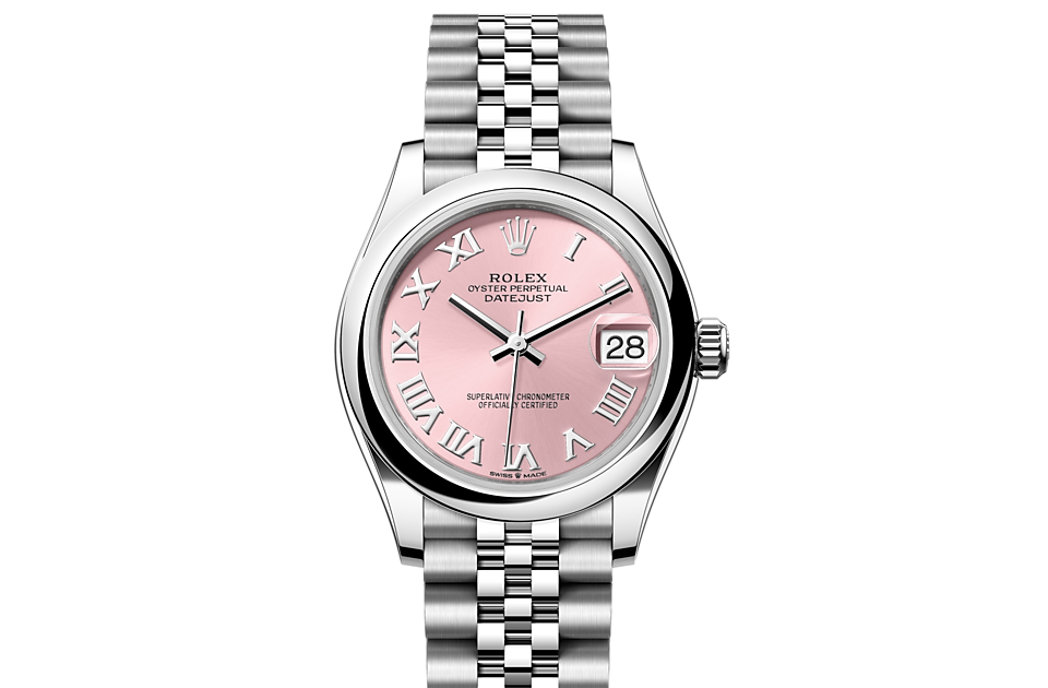Rolex Datejust 31 Oyster, 31 mm, Oystersteel m278240-0014 at Royal de Versailles