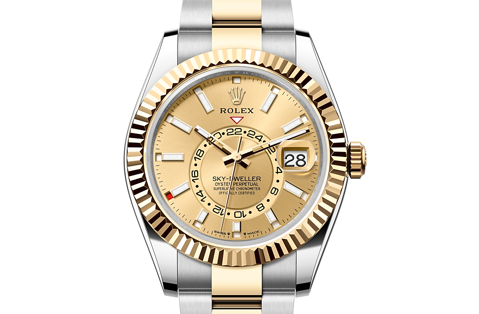 Rolex Sky-Dweller Oyster, 42 mm, Oystersteel and yellow gold m336933-0001 at Royal de Versailles