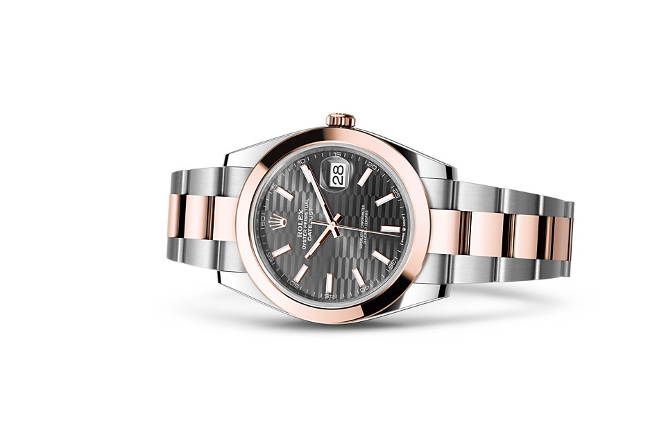 Rolex Datejust 41 Oyster, 41 mm, Oystersteel and Everose gold m126301-0019 at Royal de Versailles