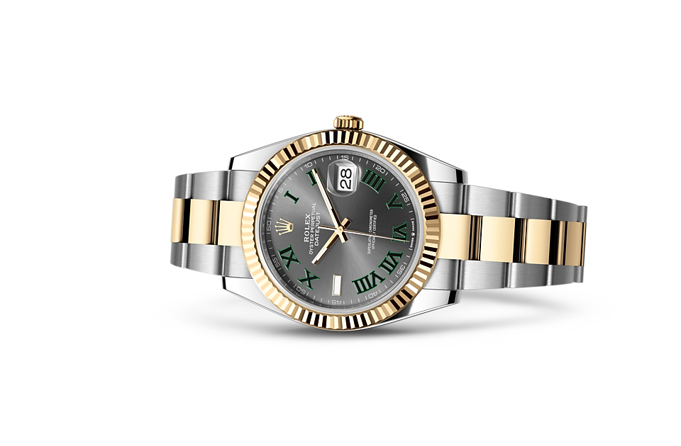 Rolex Datejust 41 Oyster, 41 mm, Oystersteel and yellow gold m126333-0019 at Royal de Versailles