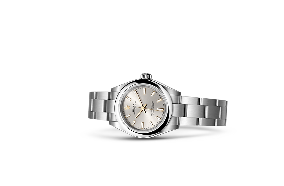 Rolex Oyster Perpetual 28 Oyster, 28 mm, Oystersteel m276200-0001 at Royal de Versailles