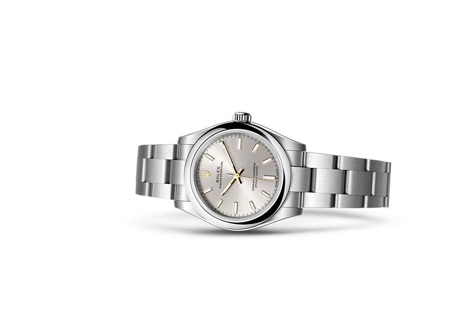 Rolex Oyster Perpetual 31 Oyster, 31 mm, Oystersteel m277200-0001 at Royal de Versailles