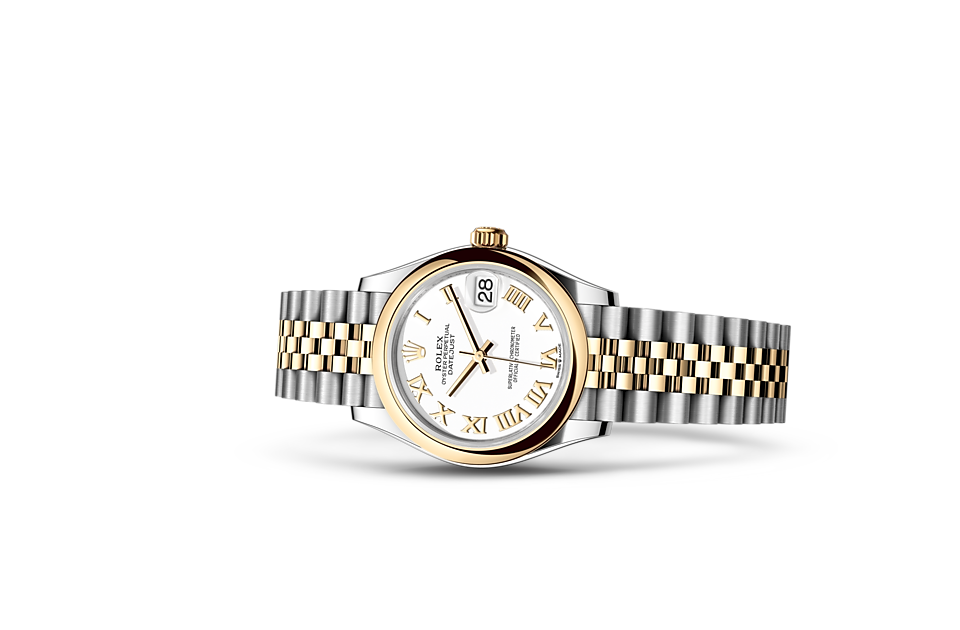 Rolex Datejust 31 Oyster, 31 mm, Oystersteel and yellow gold m278243-0002 at Royal de Versailles