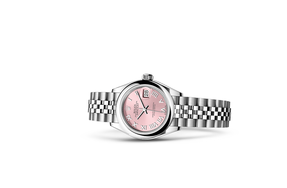 Rolex Lady-Datejust Oyster, 28 mm, Oystersteel m279160-0013 at Royal de Versailles