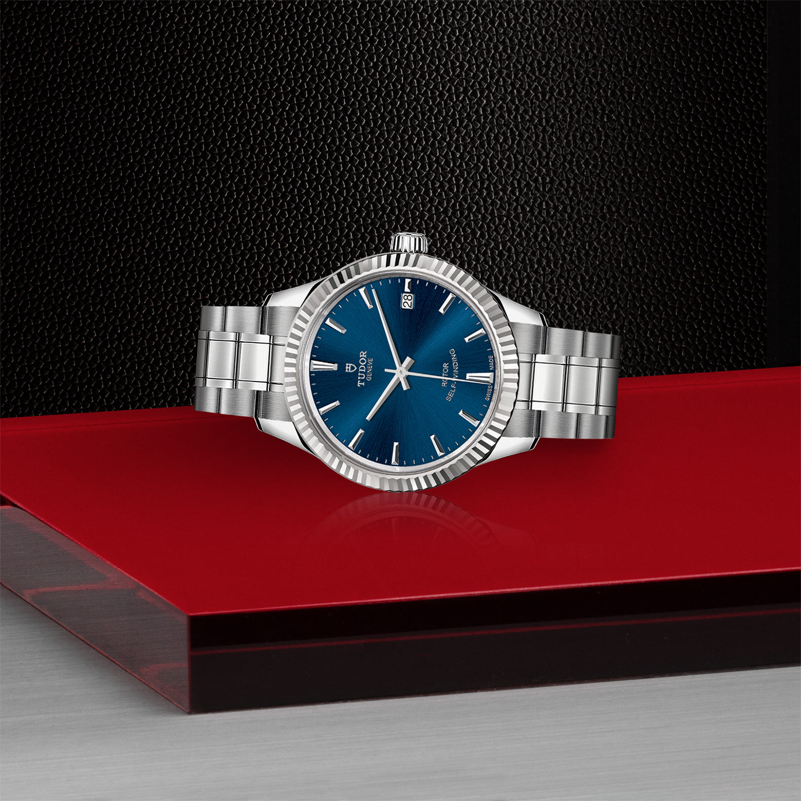 Tudor style 41mm fluted bezel hot sale