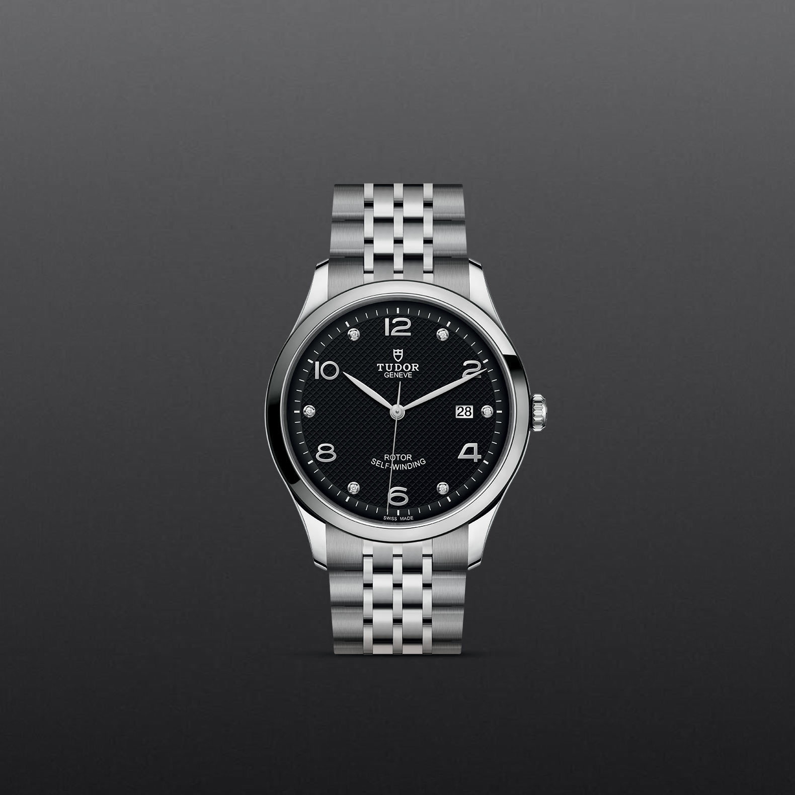Tudor geneve rotor self winding clearance