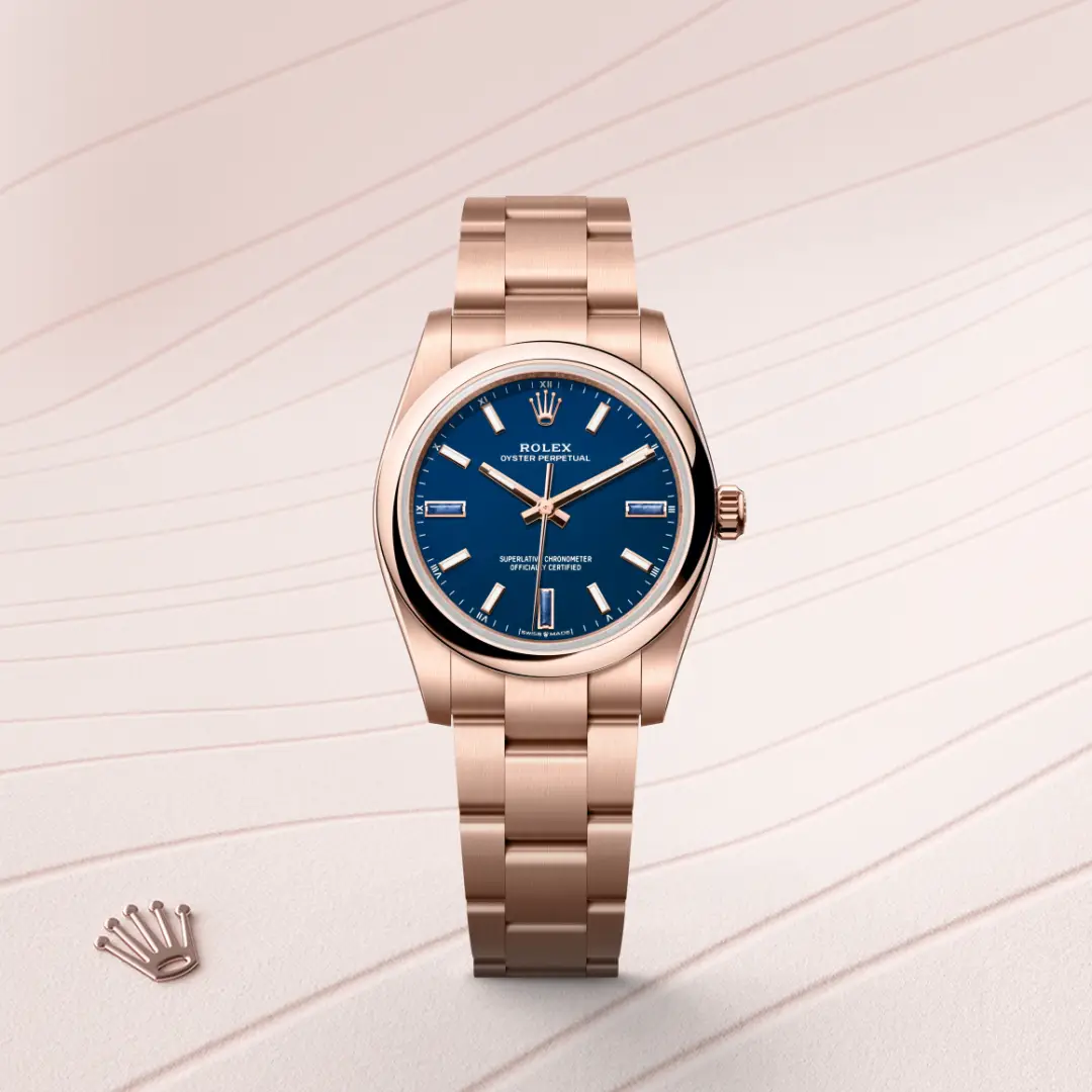 Oyster Perpetual 34 in , m124205-0002 - Royal de Versailles