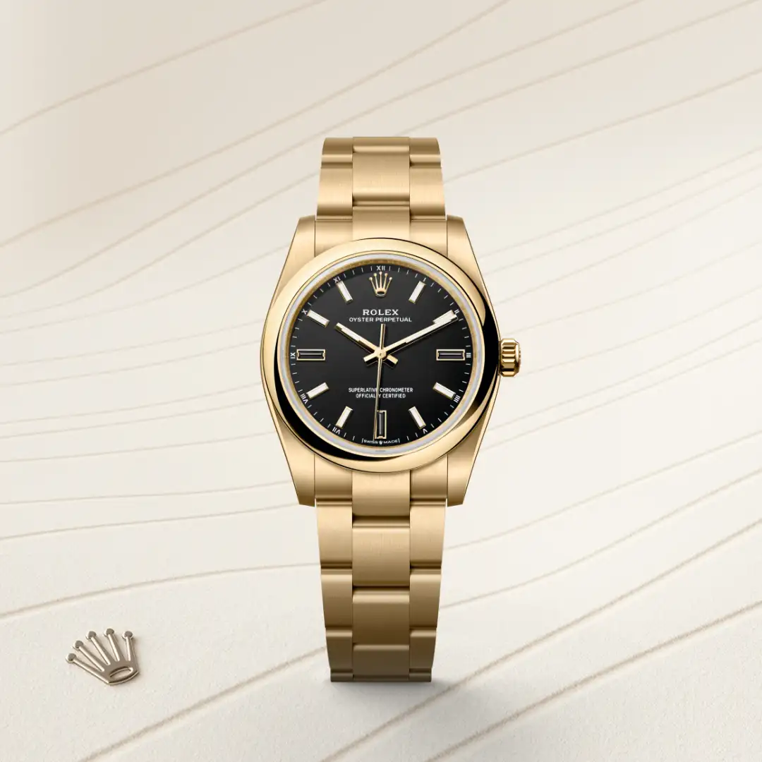 Oyster Perpetual 34 in , m124208-0001 - Royal de Versailles