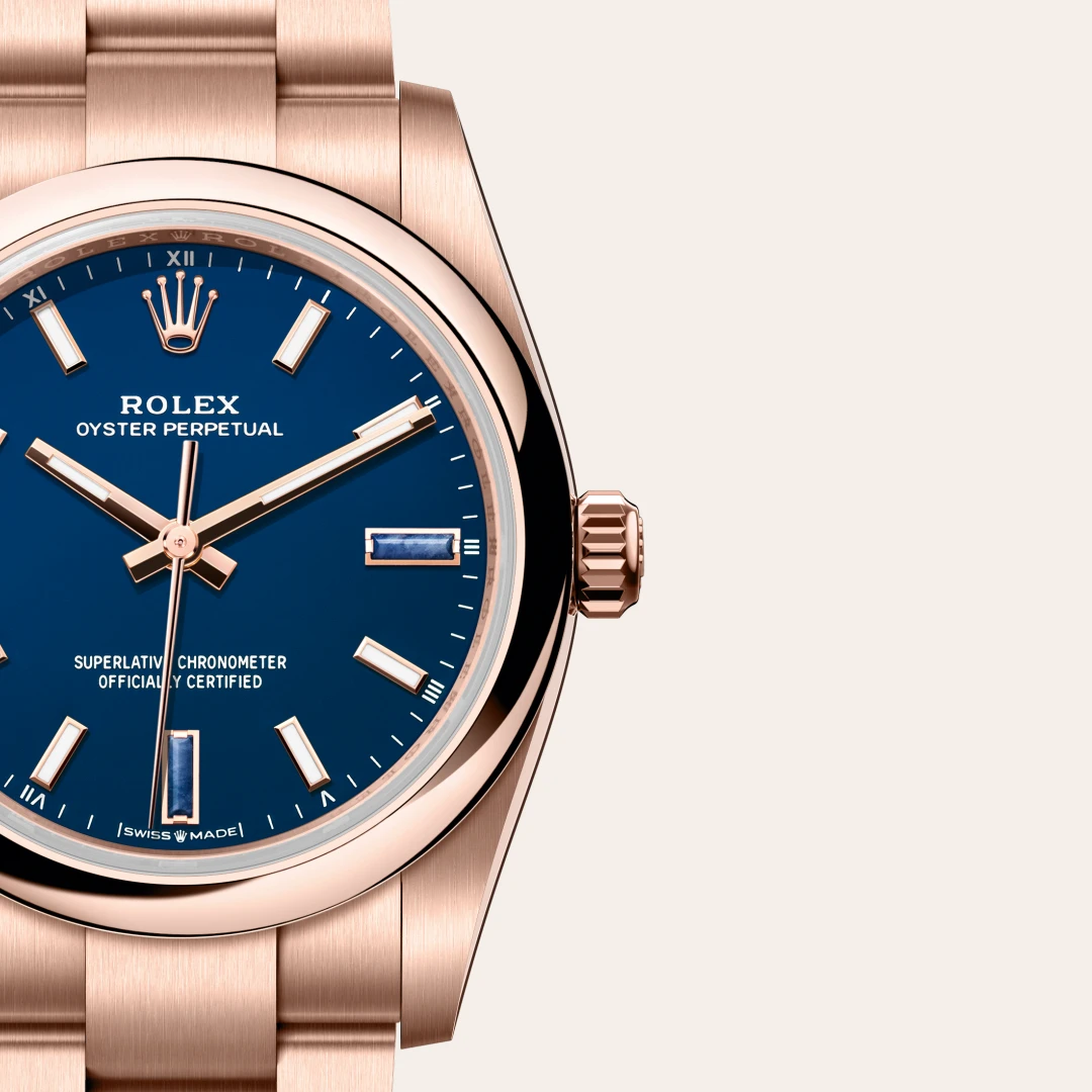 Oyster Perpetual 34 in , m124205-0002 - Royal de Versailles
