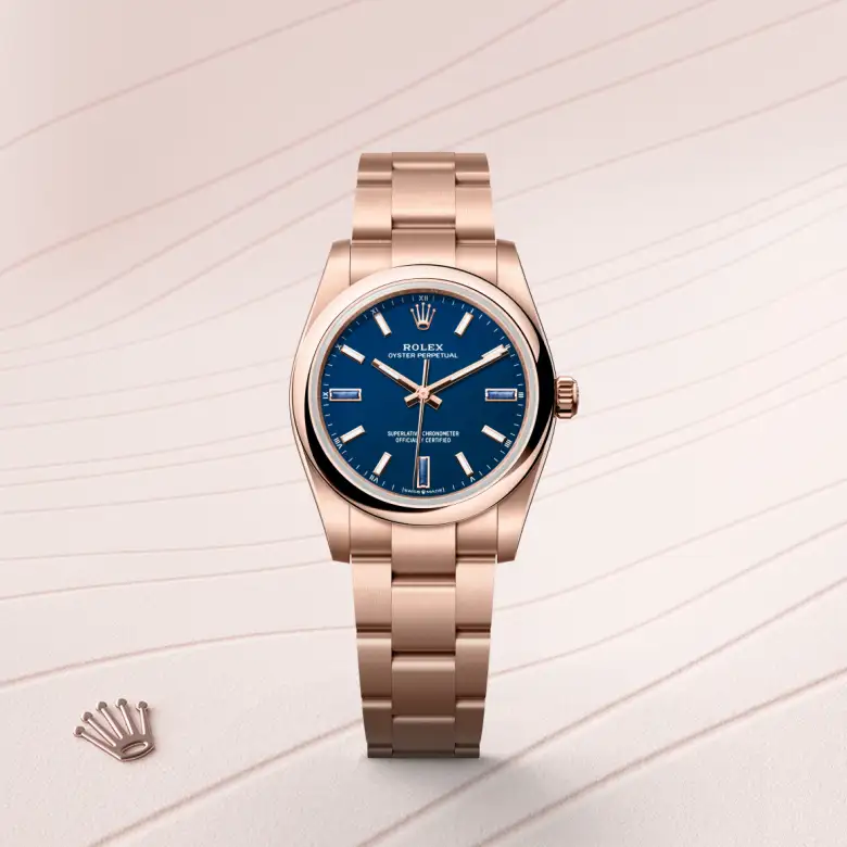 Oyster Perpetual 34 in , m124205-0002 - Royal de Versailles