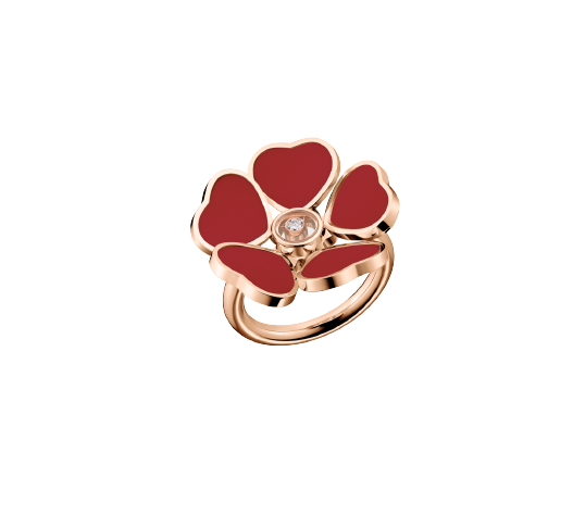 RING HAPPY HEARTS FLOWER