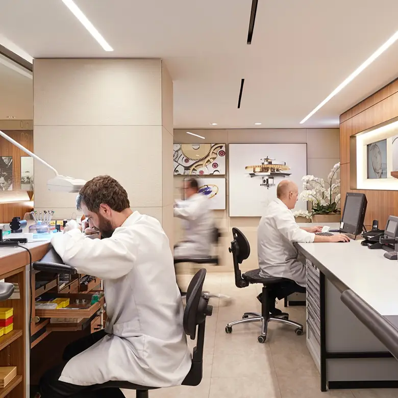 Rolex Authorized Service Centre workshop