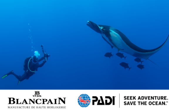 Blancpain and PADI join forces to help protect 30% of the ocean by 2030